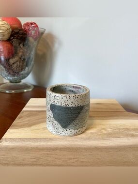 (3/$20) Artisan Speckled Stoneware Espresso Cup